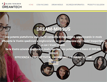 Tablet Screenshot of dreamtech-it.com